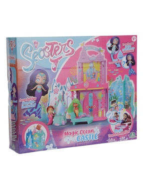 Muñeca Famosa Seasters Magic Ocean Castle