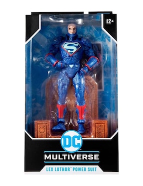 Figura de acción DC Lex Luthor deluxe Mcfarlane