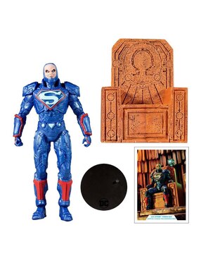 Figura de acción DC Lex Luthor deluxe Mcfarlane