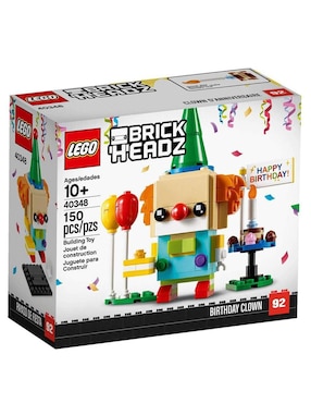 Juguete de Construcción Lego Payaso de Fiesta de Brick Headz con 150 piezas