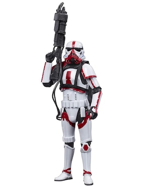 Figura De Acción Stormtropper Hasbro Con Movimiento Articulado Star Wars Black Series