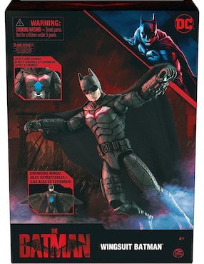 Figura de acción DC The Batman Spin Master con movimiento