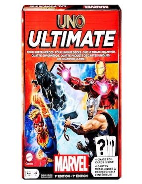 UNO Marvel Juego De Cartas Ultimate Core