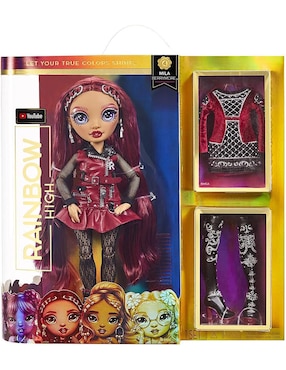 Muñeca fashion Rainbow High Mila Berrymore