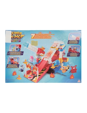 Automóvil convertible Alpha fire truck-sparky Super Wings
