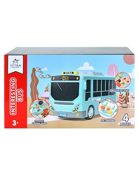 Set Autobús Toy Town Didáctico Unisex