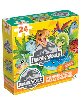 Rompecabezas Dinosaurios prehistóricos Novelty 24 piezas