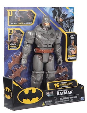 Figura de acción articulada DC Comics limitada Batman con luz y sonido