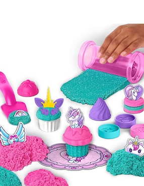 Pastelería de unicornios Kinetic Sand