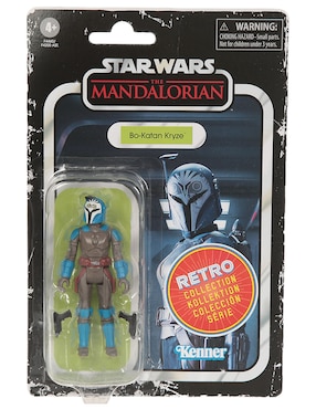 Figura de acción The Mandalorian retro Star Wars