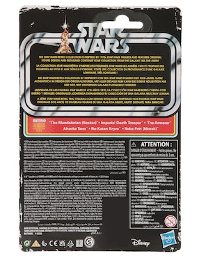 Figura de acción The Mandalorian retro Star Wars