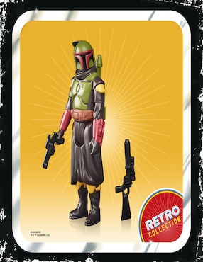 Figura de acción Boba Fett retro Star Wars
