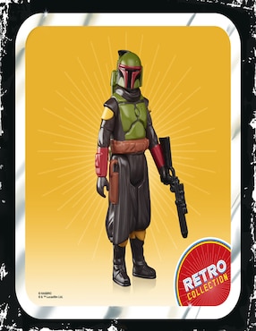 Figura de acción Boba Fett retro Star Wars