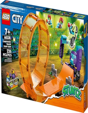 LEGO City City Bucle Acrobático: chimpancé devastador 60338