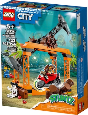 LEGO City City Desafío acrobático: ataque del tiburón 60342