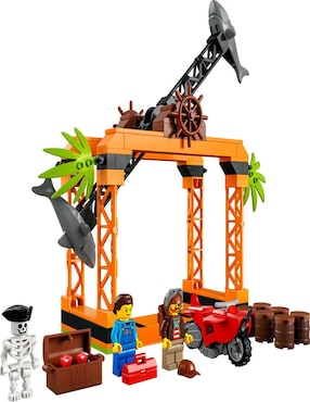 LEGO City City Desafío acrobático: ataque del tiburón 60342