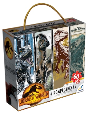 Rompecabezas Dinosaurios prehistóricos Novelty 240 piezas