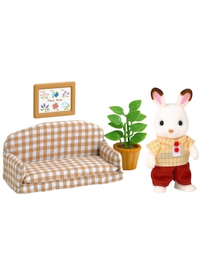 Set Chocolate Rabbit Father Sylvanian Families