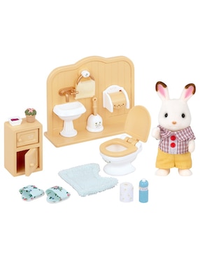 Set De Baño Conejo Sylvanian Families