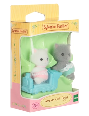 Muñeca Sylvanian Families Gemelos gato persa