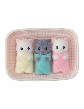 Set Persian Cat Triplets Sylvanian Families