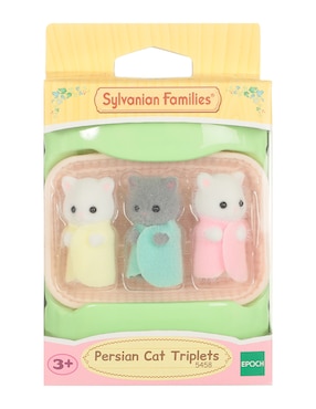 Muñeca Sylvanian Families Trillizos gato persa