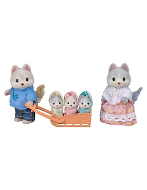 Set Husky Familiy Sylvanian Families