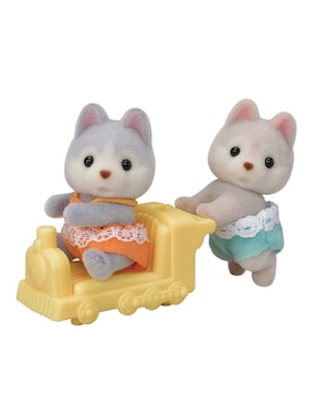 Set Husky Twins Sylvanian Families