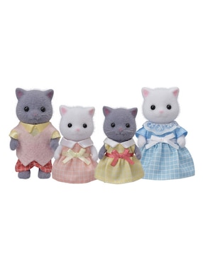 Set Persian Cat Family Sylvanian Families