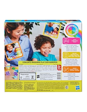 Set Números fundamentales Play Doh