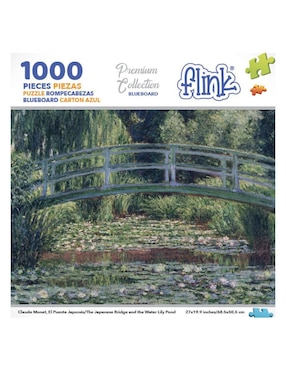 Rompecabezas Flink Monet Puente Japones 1000 Piezas