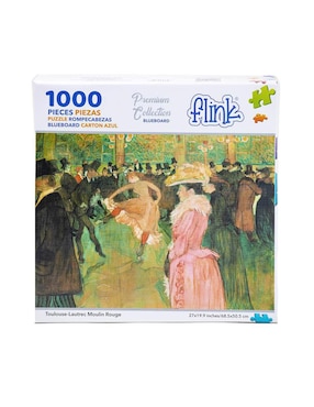 Rompecabezas Flink Moulin Rouge De Toulouse Lautrec 1000 Piezas