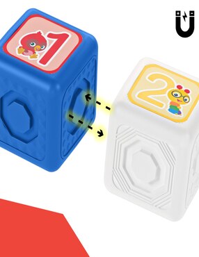 Bloques De Actividad Magnética Dive & Soa Baby Einstein Connectables juego armable infantil unisex