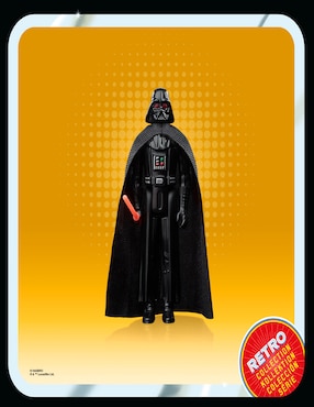 Figura de acción articulada Star Wars Darth Vader retro Star Wars