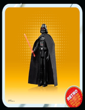 Figura de acción articulada Star Wars Darth Vader retro Star Wars