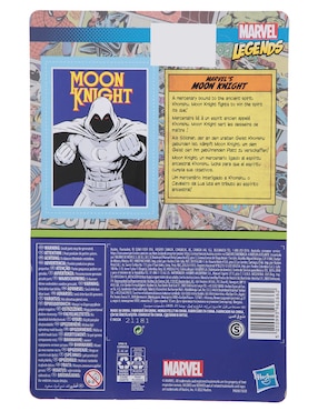Figura de acción Marvel Legends Moon Knight retro Marvel