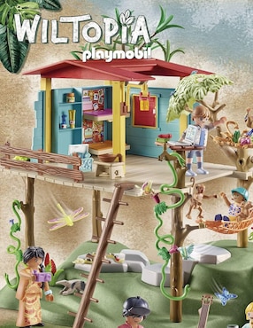 Playmobil Wiltopia Casa del árbol familiar 71013