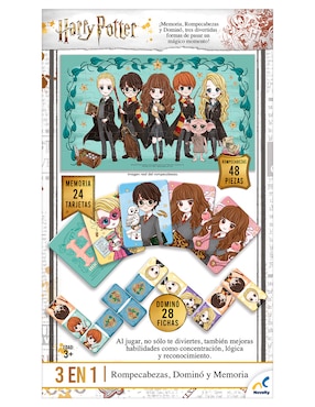 Set de juegos 3 en 1 Harry Potter Novelty