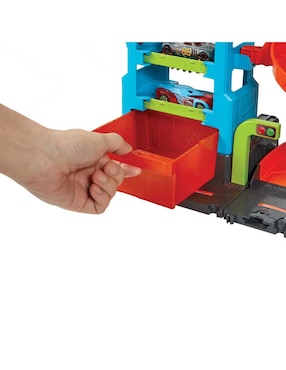 Pista armbale Hot Wheels Megatorre de lavado de coches
