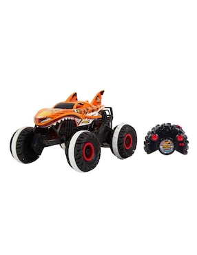 Carro a control remoto Hot Wheels Unstoppable Tiger Shark Monster Truck