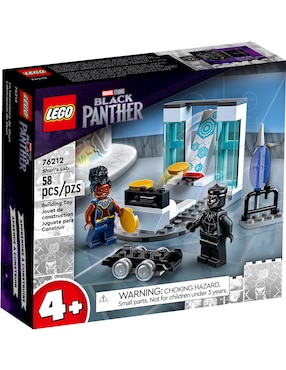 Set de construcción Lego Black Panther de Marvel Studios con 58 piezas