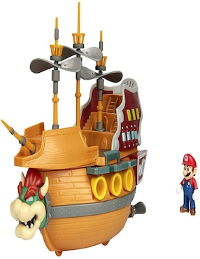 Barco Jakks Pacific Super Mario Bowser Airship