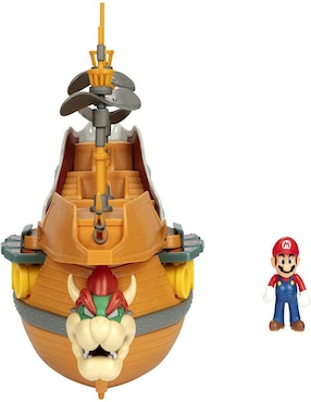 Barco Jakks Pacific juguete barco super mario bowser airship con sonido Super Mario Bros