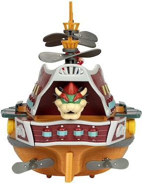 Barco Jakks Pacific juguete barco super mario bowser airship con sonido Super Mario Bros