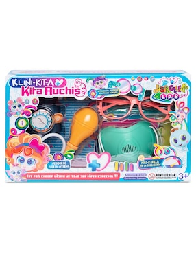 Ropa y accesorio de muñeca Farmacia set: lentes, presión y mascarilla Distroller Neonato