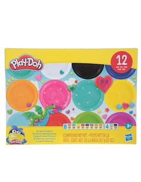 Manualidades brillantes creaciones Play Doh
