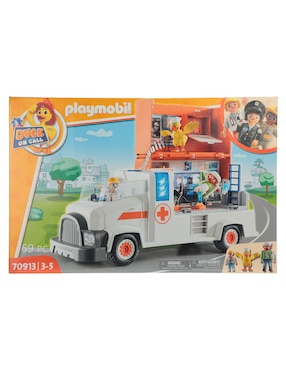 Playmobil Set construcción Camión Ambulancia de Duck On Call