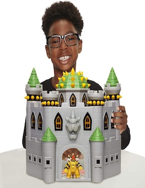 Super Mario Castillo de Bowser Deluxe Playset con sonido Jakks Pacific