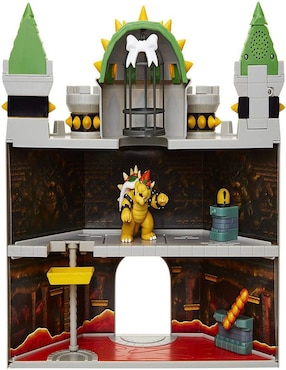 Super Mario Castillo de Bowser Deluxe Playset con sonido Jakks Pacific