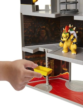 Super Mario Castillo de Bowser Deluxe Playset con sonido Jakks Pacific